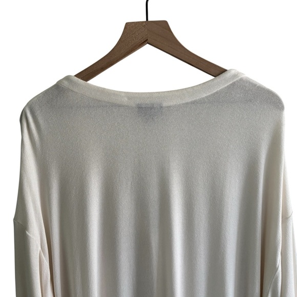 J. Jill Wearever Collection Cream Button-Up Cardigan Casual Lagenlook Size 4X - Picture 8 of 16